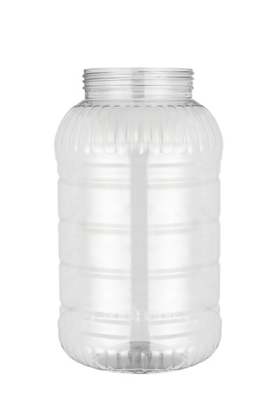 5000 CC LONG RIBBED ROUND JAR