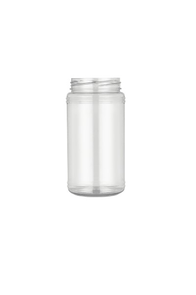 400 CC ROUND STRIPED PET JAR