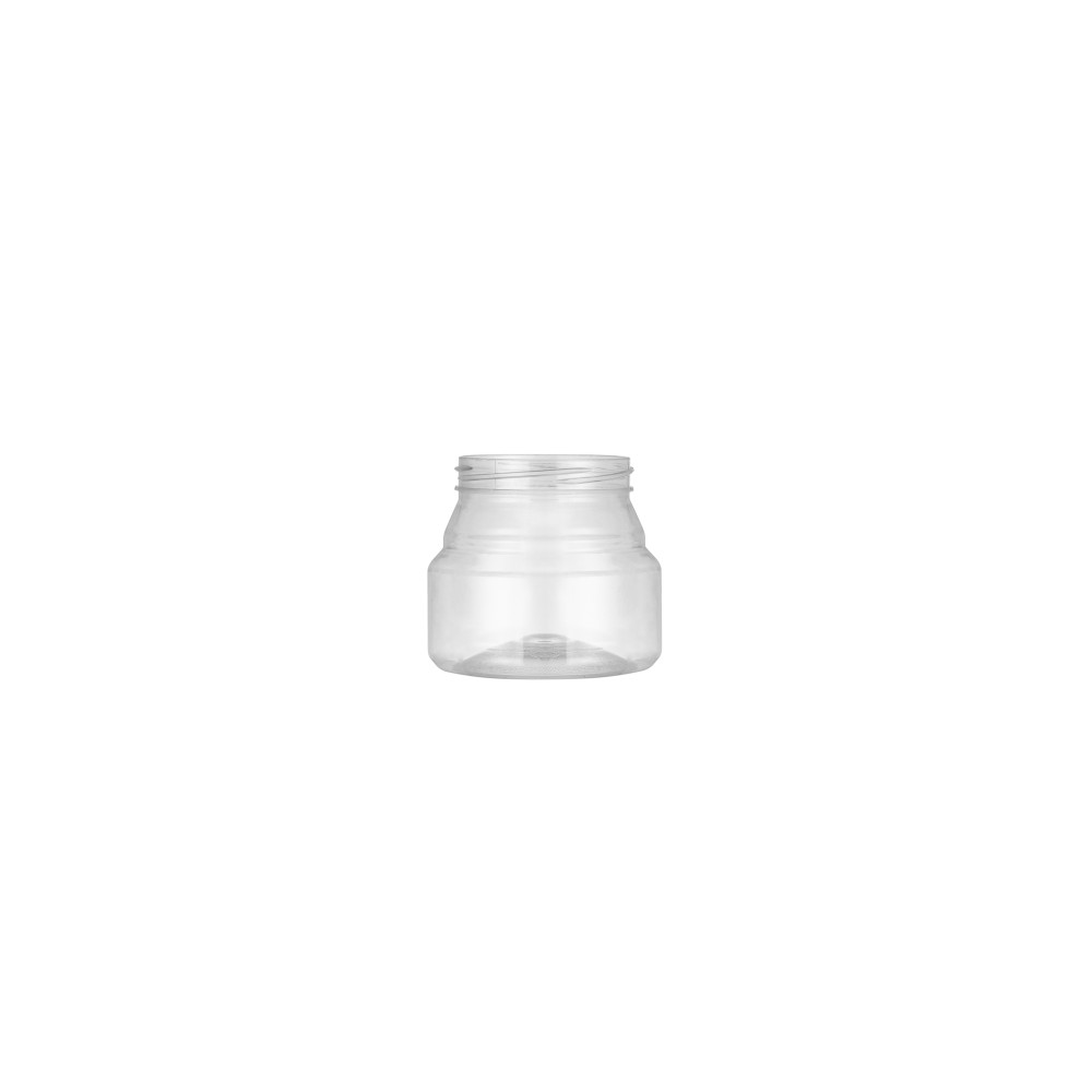 63 MM 200 CC TRANSPARENT PET JAR