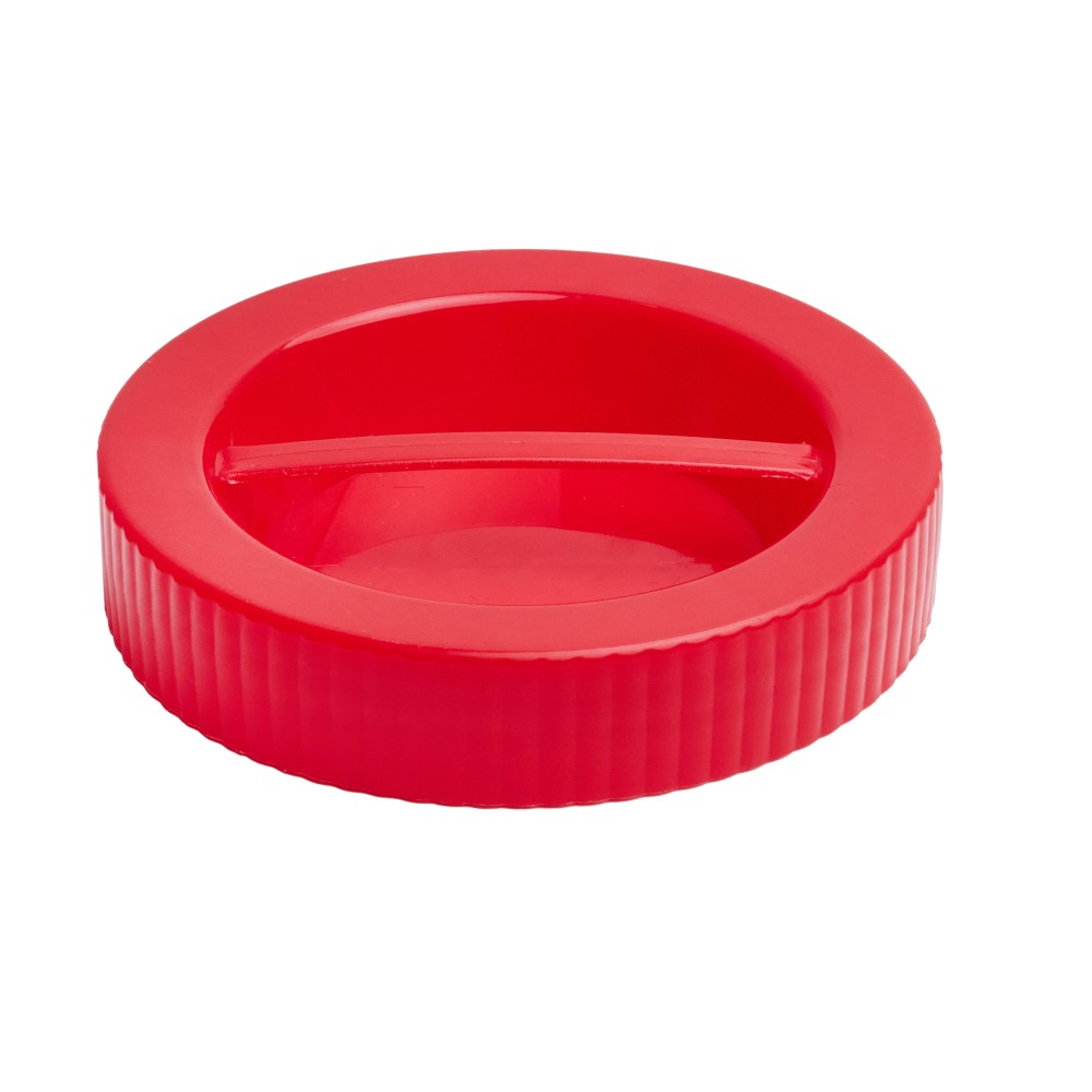 100 MM FLUSH HANDLE RED COVER