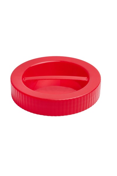 100 MM FLUSH HANDLE RED COVER