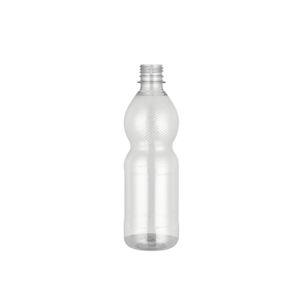 500 CC RIBBED ROUND PET BOTTLE