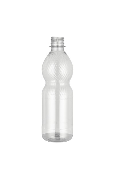 500 CC RIBBED ROUND PET BOTTLE