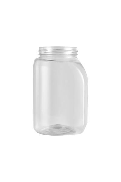 63 MM 550 CC FLAT CLUBBLE PET JAR