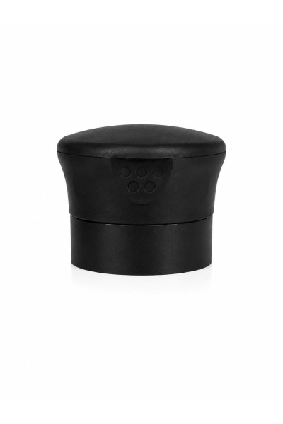 38 MM PLASTİK ÖĞÜTÜCÜ POM SİYAH KAPAK
