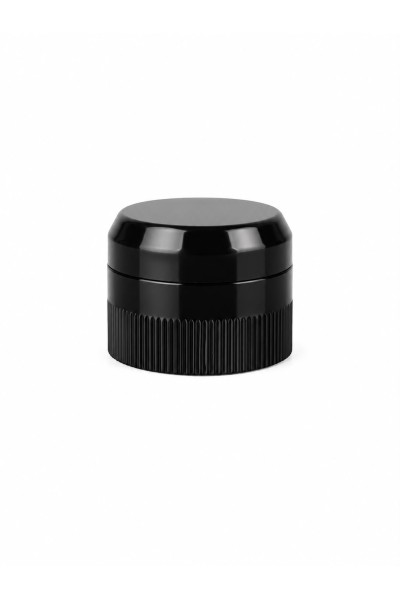 28 MM FLIPTOP SİYAH KAPAK