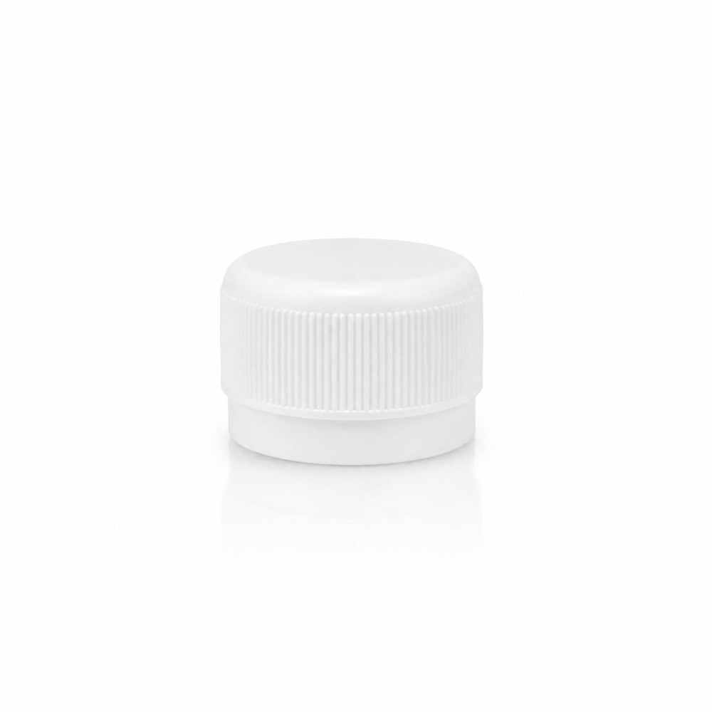 28 MM DÜZ KİLİTLİ BEYAZ KAPAK