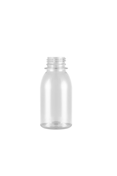 28 MM 100 CC KISA ÇENE YUVARLAK PET ŞİŞE